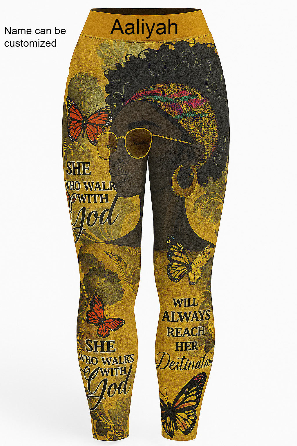 EmpowerHer – Walk with God Leggings