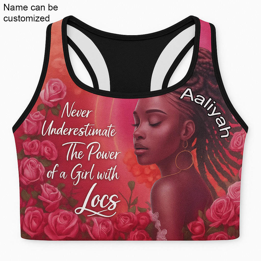 EmpowerHer – Locs Power Sports Bra