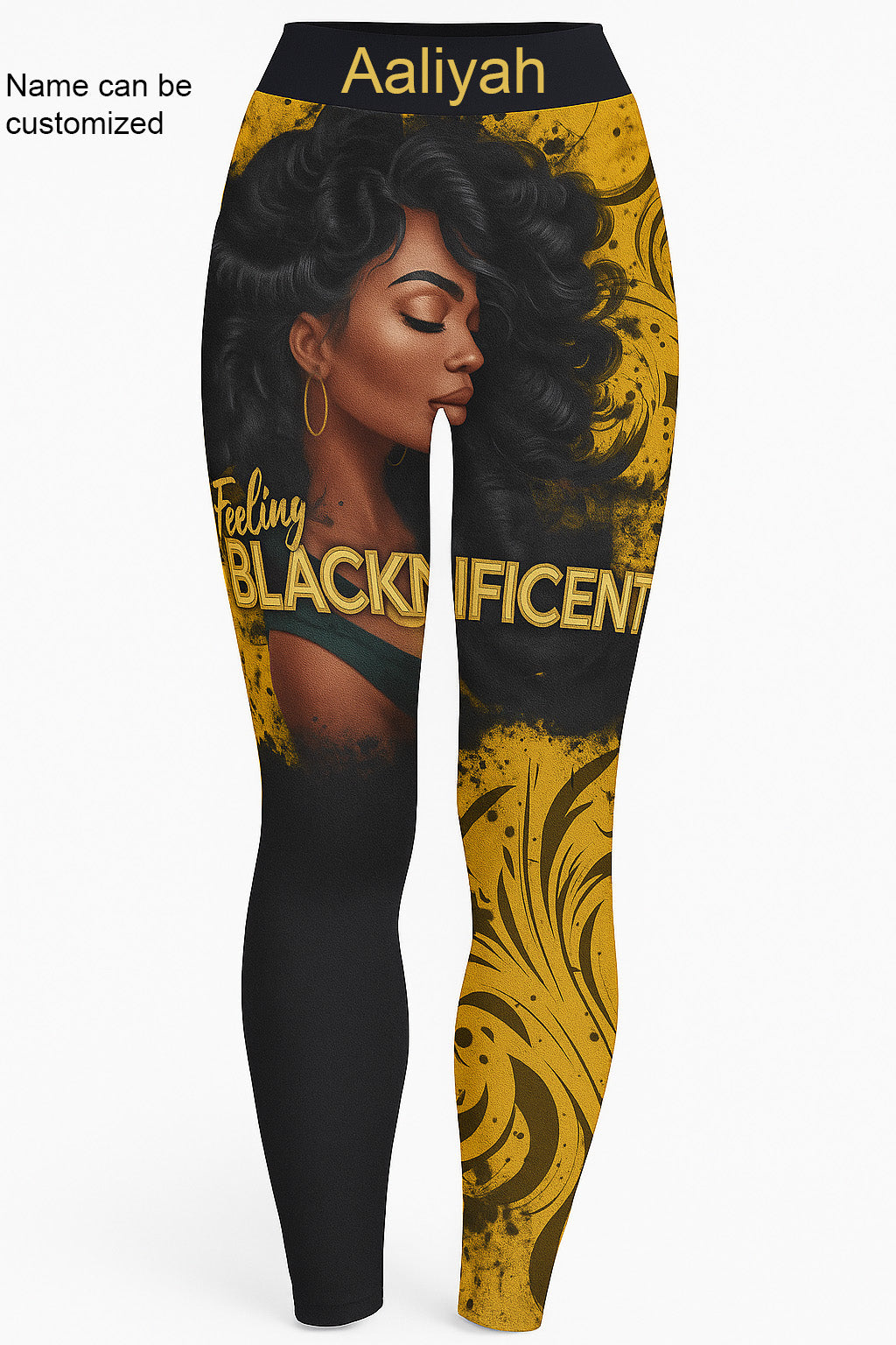 EmpowerHer – Feeling Blacknificent Leggings