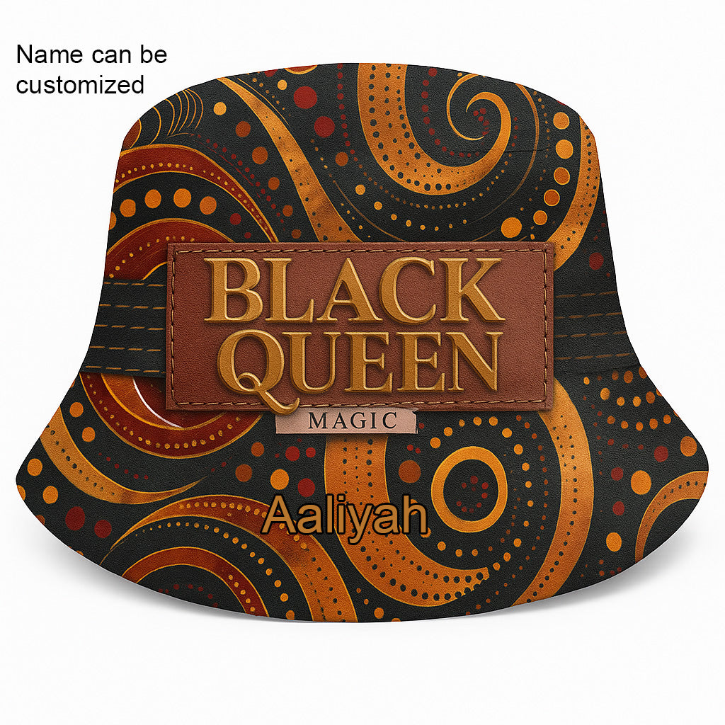EmpowerHer – Black Queen Magic Bucket Hat