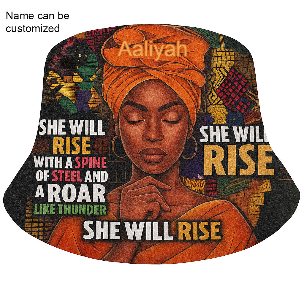 EmpowerHer – She Will Rise Bucket Hat