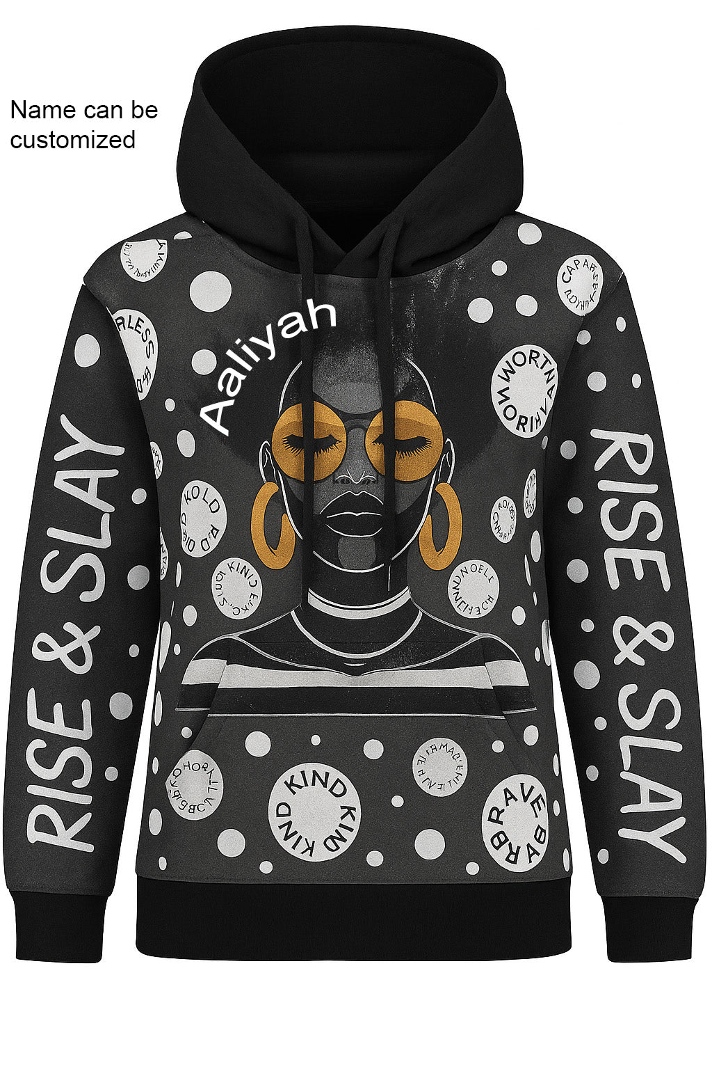 EmpowerHer – Melanin Power Hoodie