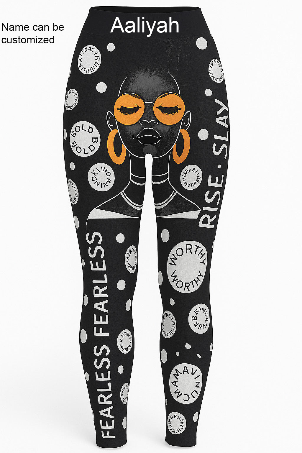 EmpowerHer – Melanin Power Leggings