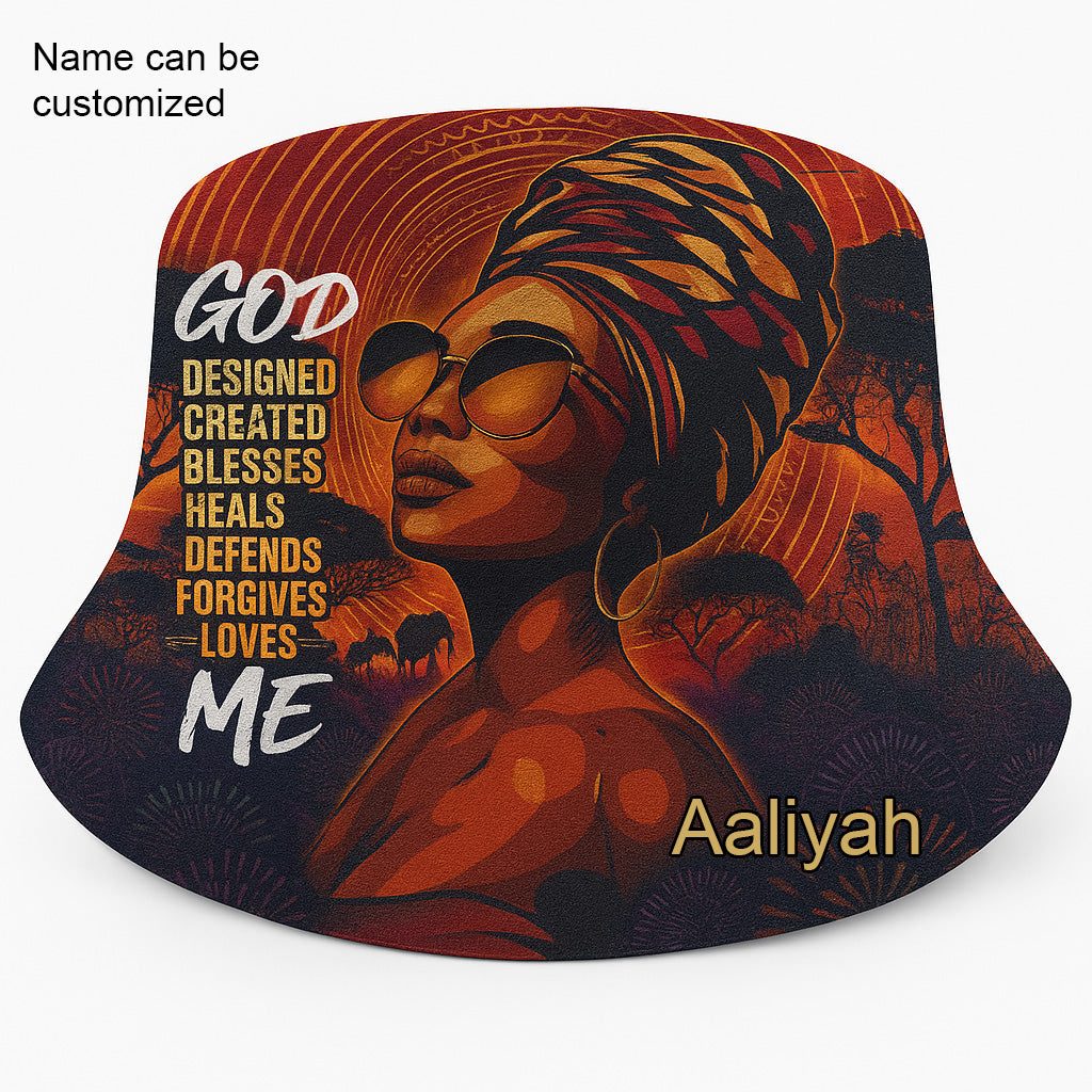 EmpowerHer – Divine Flame Bucket Hat