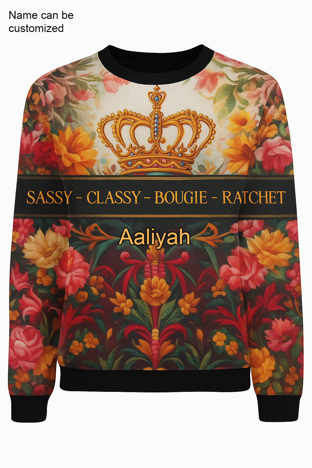 EmpowerHer – Sassy Classy Crown Sweater