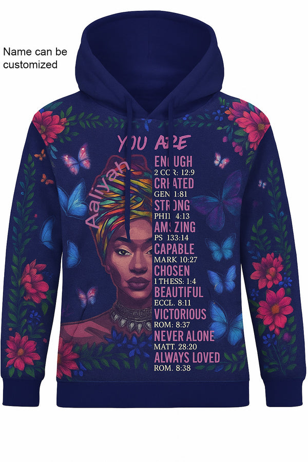 EmpowerHer – You Are Enough Hoodie