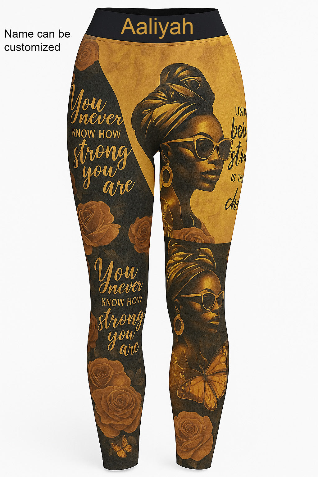 EmpowerHer – Strong Woman Leggings