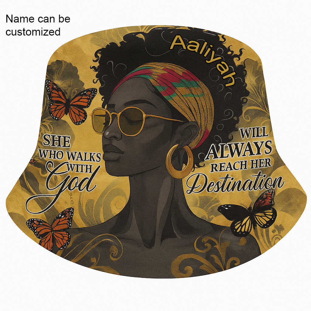 EmpowerHer – Walk with God Bucket Hat
