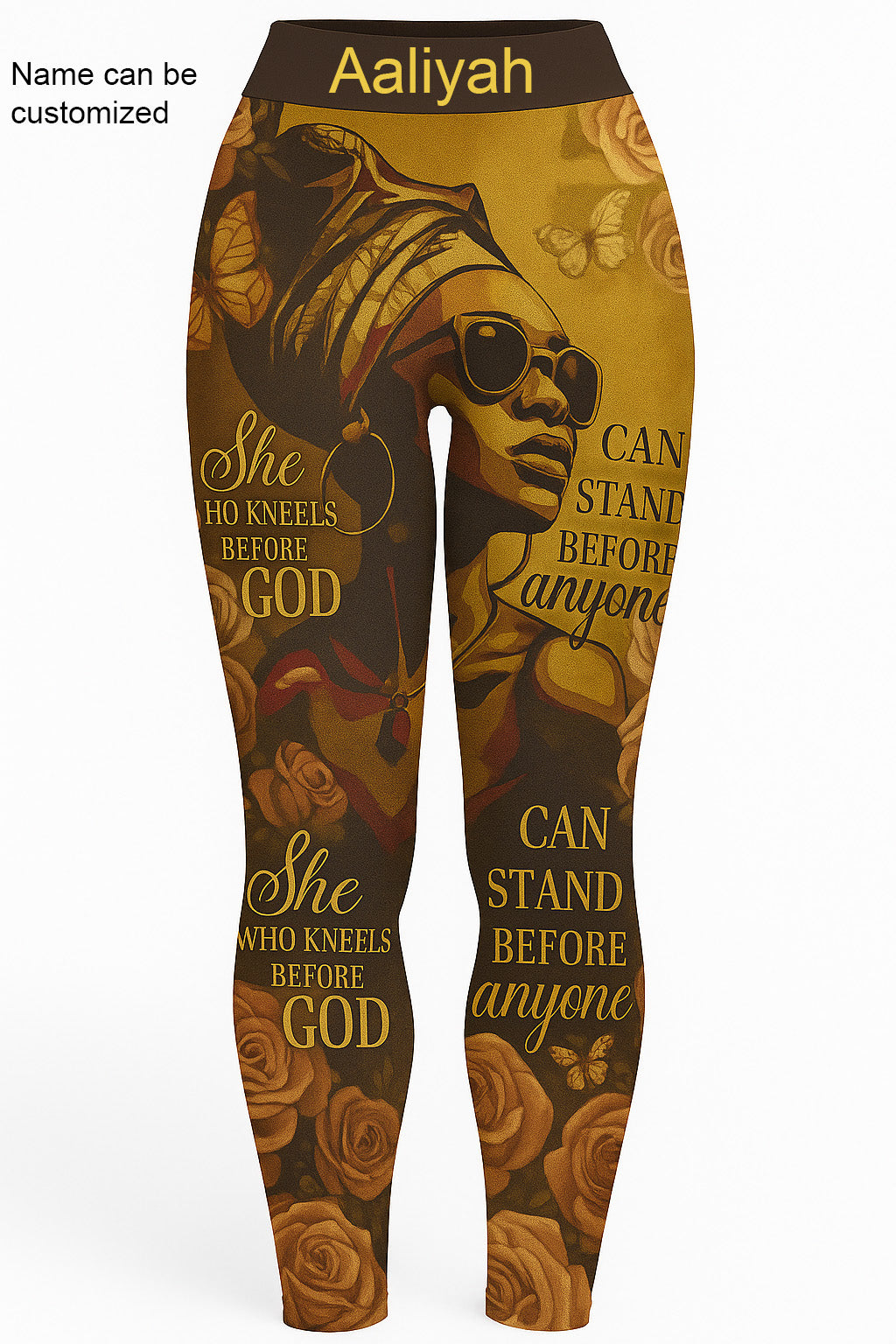 EmpowerHer – Kneel Before God Leggings