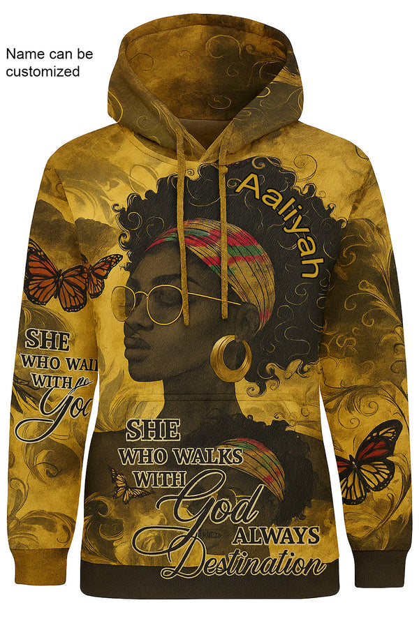 EmpowerHer – Walk with God Hoodie