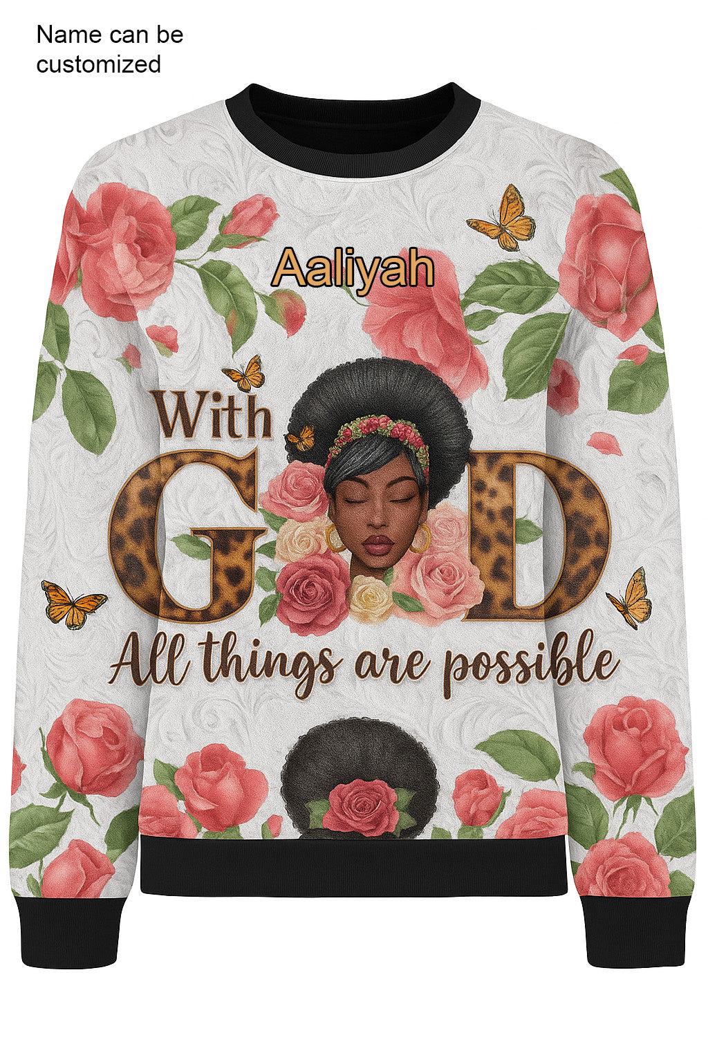 EmpowerHer – All Things Are Possible Sweater