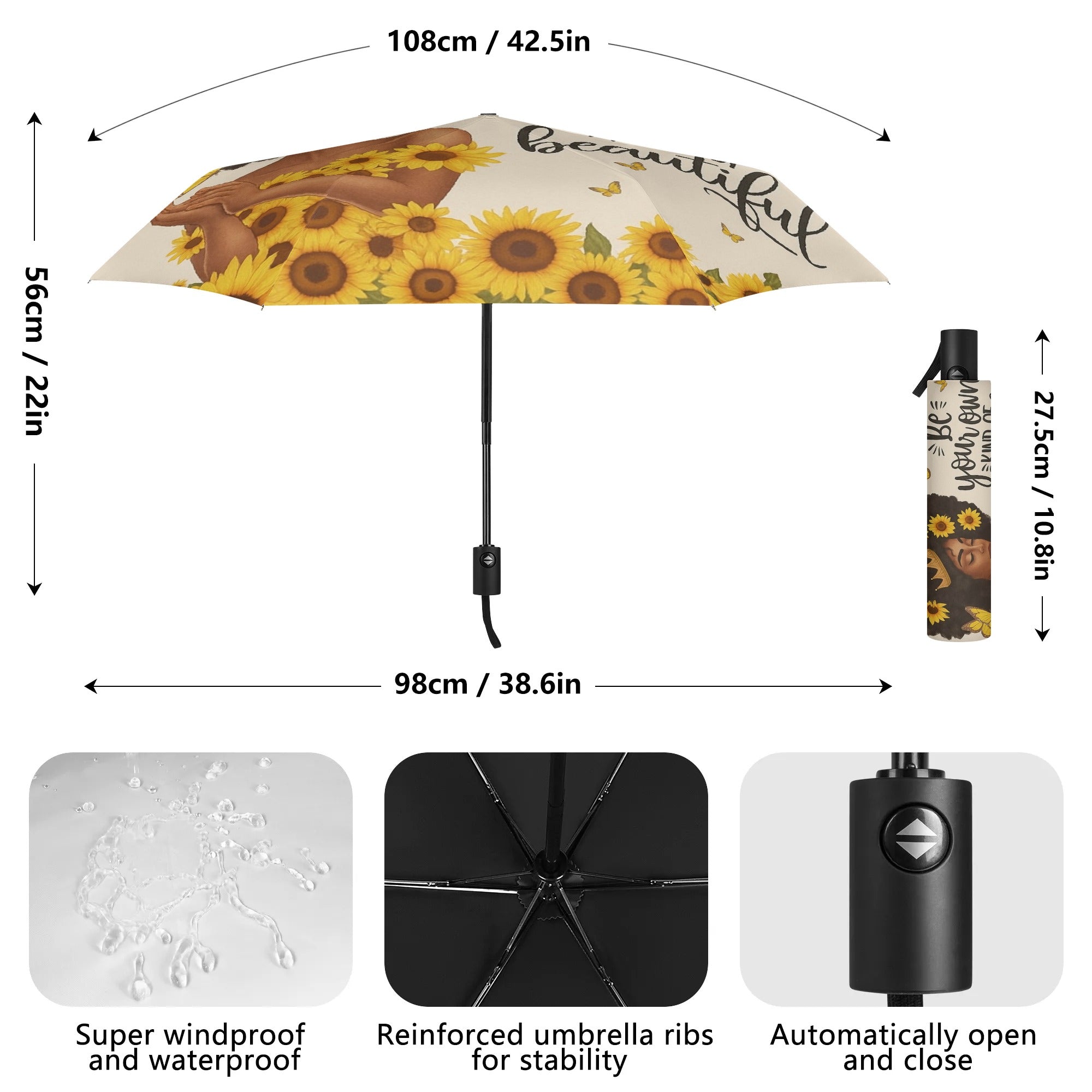 HerMelanique Zuriya Beautiful Umbrella