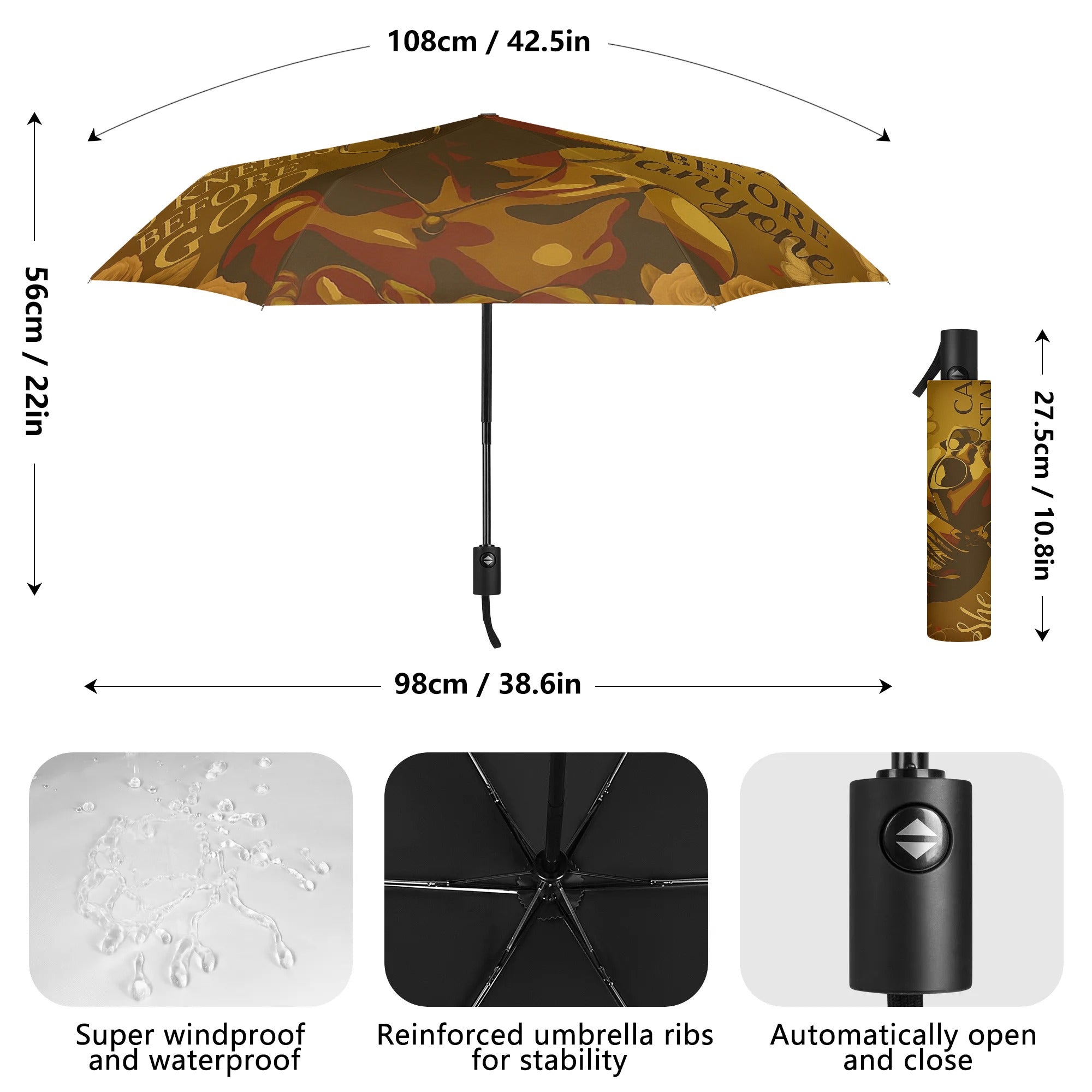 HerMelanique Godfidence Umbrella