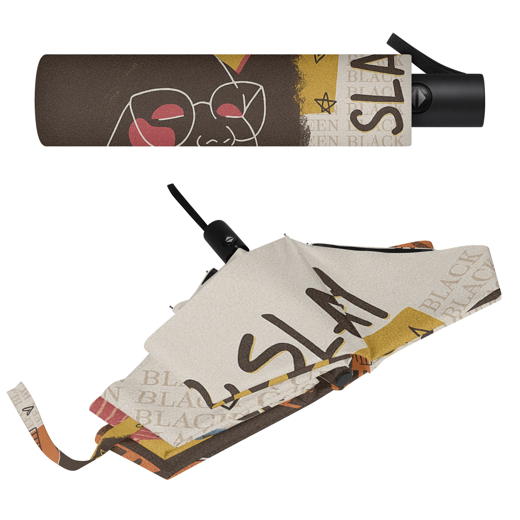 Rise & Slay White Umbrella